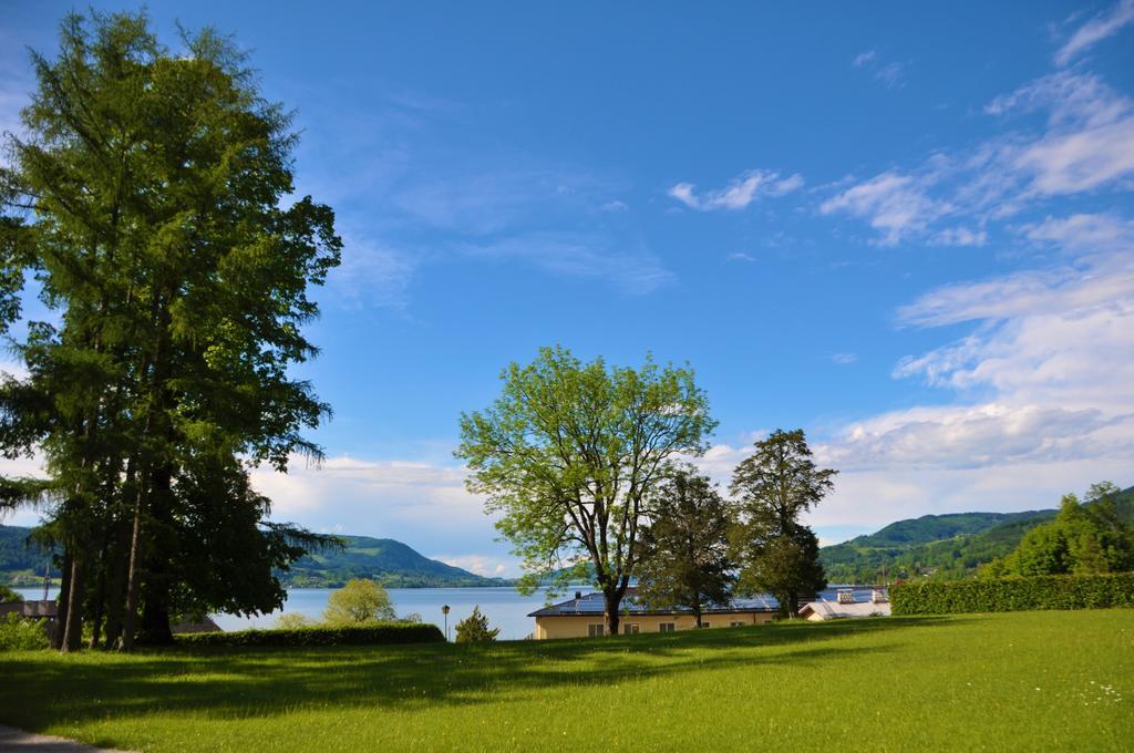 See-Hotel Post Am Attersee Weissenbach am Attersee Bagian luar foto