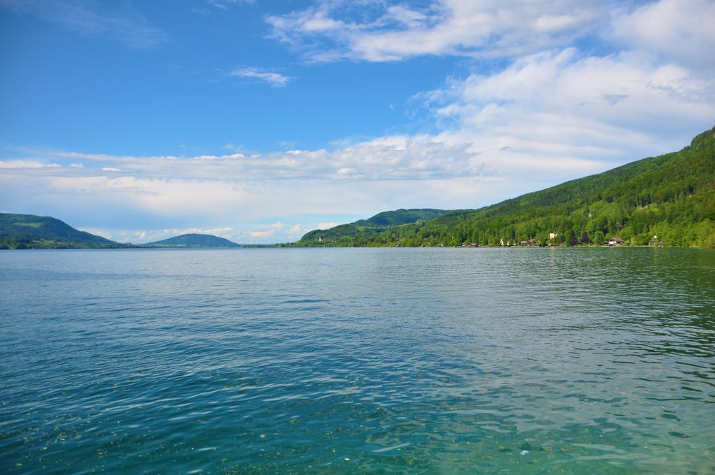 See-Hotel Post Am Attersee Weissenbach am Attersee Bagian luar foto